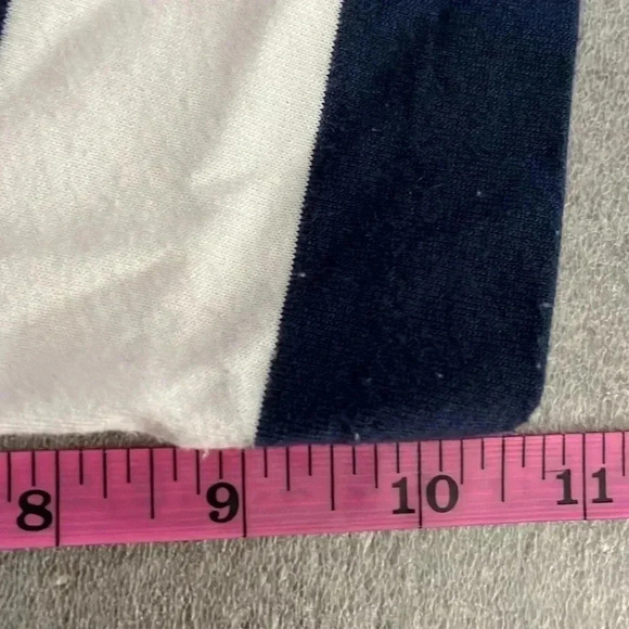 [L]Holland America Blue /White Sail Boat  Pattern 1/2 S/S 100 Cotton Shirt - Picture 9 of 9